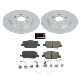 Power Stop 2019 Hyundai Santa Fe Rear Z17 Evolution Geomet Coated Brake Kit buy in USA