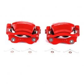 Power Stop 01-05 Lexus IS300 Front Red Calipers w/Brackets - Pair buy in USA