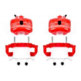 Power Stop 08-09 Audi TT Front Red Calipers w/Brackets - Pair buy in USA