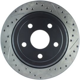 StopTech Slotted & Drilled Sport Brake Rotor 11-15 Jeep Grand Cherokee (Excludes SRT8) buy in USA