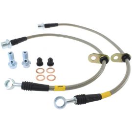 StopTech 94-99 Toyota Celica Front Stainless Steel Brake Lines buy in USA