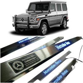 W463 W461 G55 G65 G63 G500 G Wagon G class Mercedes-Benz Entrance mouldings LED Illuminated Door Sills Interior Trims buy in USA