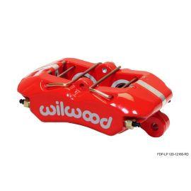 Wilwood Caliper-Dynapro Low-Profile 5.25in Mount - Red 1.12in Pistons .81in Disc buy in USA