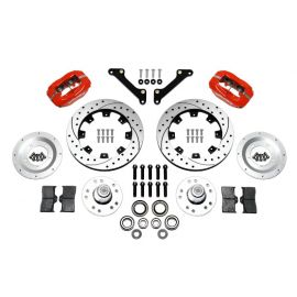 Wilwood Forged Dynalite Front Kit 12.19in Drilled Red 70-78 Camaro buy in USA