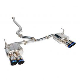 Remark 2015+ Subaru WRX/STi 4in Quad Cat-Back Exhaust Titanium Stainless Non-Resonated buy in USA