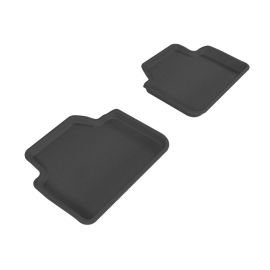 3D MAXpider 2006-2011 BMW 3 Series/X3 E90/E83 Kagu 2nd Row Floormats - Black buy in USA