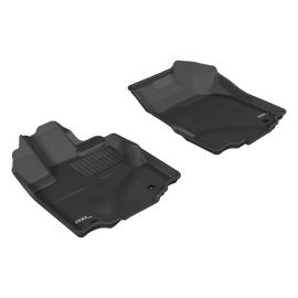 3D MAXpider 2006-2014 Honda Ridgeline Kagu 1st Row Floormat - Black buy in USA