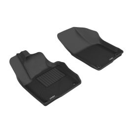 3D MAXpider 2011-2018 Volkswagen Jetta Sedan Kagu 1st Row Floormat - Black buy in USA