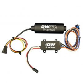 DeatschWerks DW650iL Series 650LPH In-Line External Fuel Pump w/ PWM Controller buy in USA