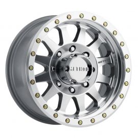 Method MR304 Double Standard 20x10 -18mm Offset 8x180 130.81mm CB Machined/Clear Coat Wheel buy in USA