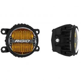 Rigid Industries 12-18 Subaru BRZ / 12+ WRX STI s360-Series 4in LED SAE J583 Fog Light kit - Yellow buy in USA