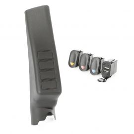 Rugged Ridge A-Pillar Pod Kit 3 Switch USB 11-18 JK/JKU buy in USA