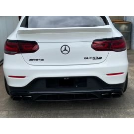 Exon Gloss Black GLC63s Badge Emblem for Mercedes-Benz AMG GLC63 S X253 C253 buy in USA