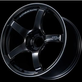 Advan TC4 18x9.5 +35 5-114.3 Racing Black Gunmetallic and Ring Wheel buy in USA