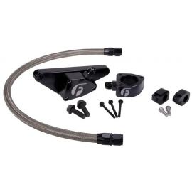 Fleece Performance 03-07 Manual Transmission Cummins Coolant Bypass Kit w/ SS Braided Line buy in USA