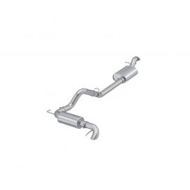 MBRP 2021-2023 Ford Bronco 2.3L/2.7L Aluminized Steel 3in Cat-Back, Single High Clearance Rear Exit buy in USA