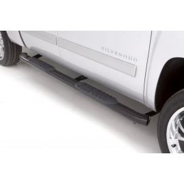 Lund 15-18 Ford F-150 SuperCab 5in. Oval Curved Steel Nerf Bars - Black buy in USA