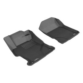 3D MAXpider 2012-2013 Honda Civic Kagu 1st Row Floormat - Black buy in USA