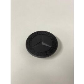 Exon Matte Black Mercedes Benz Style Hood Bonnet Badge Emblem for Mercedes Benz AMG C-Class C43 C63 S AMG & E-Class E43 E53 E63 S AMG buy in USA