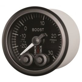 Autometer Stack Instruments 52mm -30INHG To +30PSI Pro Control Boost Pressure Gauge - Black buy in USA