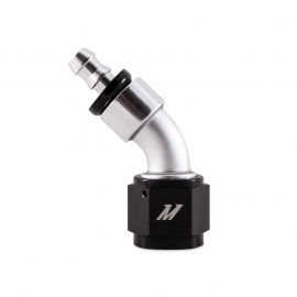 Mishimoto Push-On Swivel End Hose Fitting, 45 Degrees -10AN buy in USA