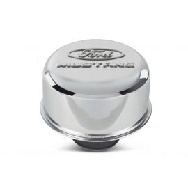 Ford Racing Chrome Breather Cap w/ Ford Mustang Logo buy in USA