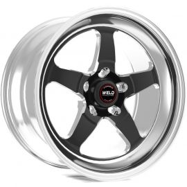 Weld S71 20x10.5 / 5x5 BP / 7.7in BS Black Wheel (High Pad) - Non-Beadlock buy in USA