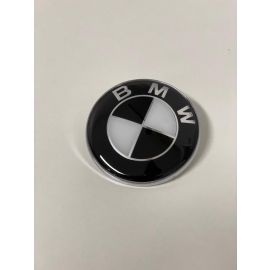 Exon BMW Style Stealth Black / White Trunk Badge Emblem for BMW 1 2 3 4 5 6 7 8-Series 1M M2 M3 M4 M5 M6 M8 buy in USA