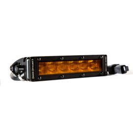 Diode Dynamics 6 In LED Light Bar Single Row Straight SS6 - Amber Wide Light Bar (Single) buy in USA