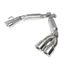 Kooks 2016 + Chevrolet Camaro SS 3in Axle Back Exhaust System w/ Mufflers and Polished Quad Tips buy in USA