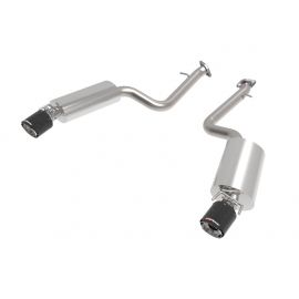 aFe Lexus IS350 14-22 V6-3.5L Takeda Axle-Back Exhaust System- Carbon Fiber Tip buy in USA