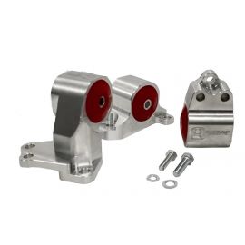 Innovative 94-01 Acura Integra B/D-Series Black Steel Billet Mount Kit 60A Bushings buy in USA