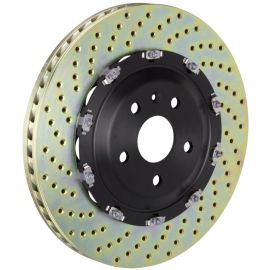 Brembo 06-08 RS4 Front 2-Piece Discs 380x34 2pc Rotor Drilled buy in USA