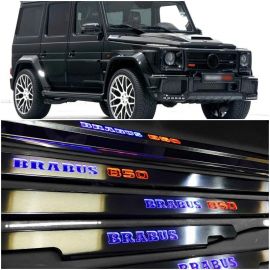 W463 850 W461 G55 G65 G63 G500 G Wagon G class Mercedes-Benz Entrance mouldings LED Illuminated Door Sills Interior Trims buy in USA