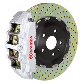 Brembo 00-06 Suburban Front GT BBK 8 Piston Cast 380x34 2pc Rotor Drilled-Silver buy in USA