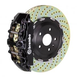 Brembo 00-06 X5 (E53) Front GT BBK 8 Piston Cast 380x34 2pc Rotor Drilled-Black buy in USA