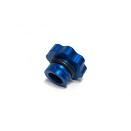 Fleece Performance 01-16 GM 2500/3500 Duramax Billet Oil Cap Cover - Blue buy in USA