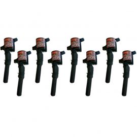 Granatelli 97-04 Ford 4.6L/5.4L 2V Hot Street Coil Packs - Black (Set of 8) buy in USA