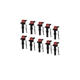 Granatelli 05-10 Ford 6.8L V10 3V Hot Street Coil On Plug Coil Packs - Black (Set of 10) buy in USA