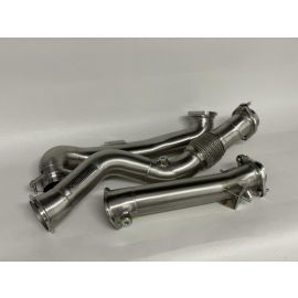 ✯✯✯✯✯ Design Decatted Downpipe S58 BMW M3 G80 M4 G82 (inc. OPF) buy in USA