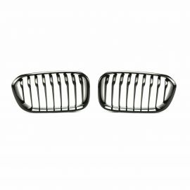 Genuine BMW Competition Gloss Black Kidney Grilles for 1 Series & M135i LCI M140i F20 buy in USA