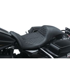 Mustang 08-21 Harley Electra Glide,Rd Glide,Rd King ,Str Glide Hightail Fastback 1PC Seat - Black buy in USA