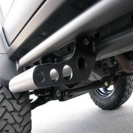 N-Fab RKR Rails 97-06 Jeep Wrangler TJ/BJ 2 Door All - Tex. Black - 1.75in - w/ Detachable Steps buy in USA