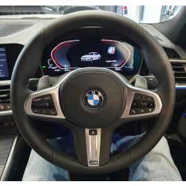 ✯✯✯✯✯ 'GTS' & 'CS' style Suede Custom Steering Wheel Cover for BMW G-Series M-Sport ✯✯✯✯✯ls buy in USA