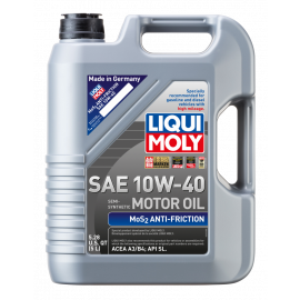 LIQUI MOLY 5L MoS2 Anti-Friction Motor Oil 10W40 buy in USA