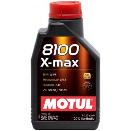 Motul 1L Synthetic Engine Oil 8100 0W40 X-MAX - Porsche A40 buy in USA