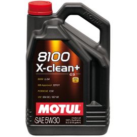 Motul 5L Synthetic Engine Oil 8100 5W30 X-CLEAN Plus buy in USA