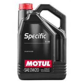 Motul 5L OEM Synthetic Engine Oil ACEA A1/B1 Specific 5122 0W20 buy in USA