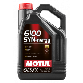 Motul 5L Technosynthese Engine Oil 6100 SYN-NERGY 5W30 - VW 502 00 505 00 - MB 229.5 buy in USA