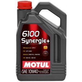 Motul 5L Technosynthese Engine Oil 6100 SYNERGIE+ 10W40 4X5L buy in USA